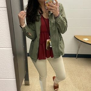 Maroon Teacher blouse!